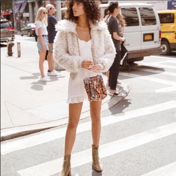 NWT REFORMATION Christine Yellow Mini Dress - Picture 7 of 7